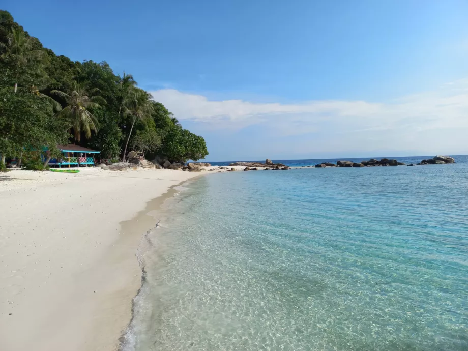 Ostrov Mantanani, Sabah, Borneo