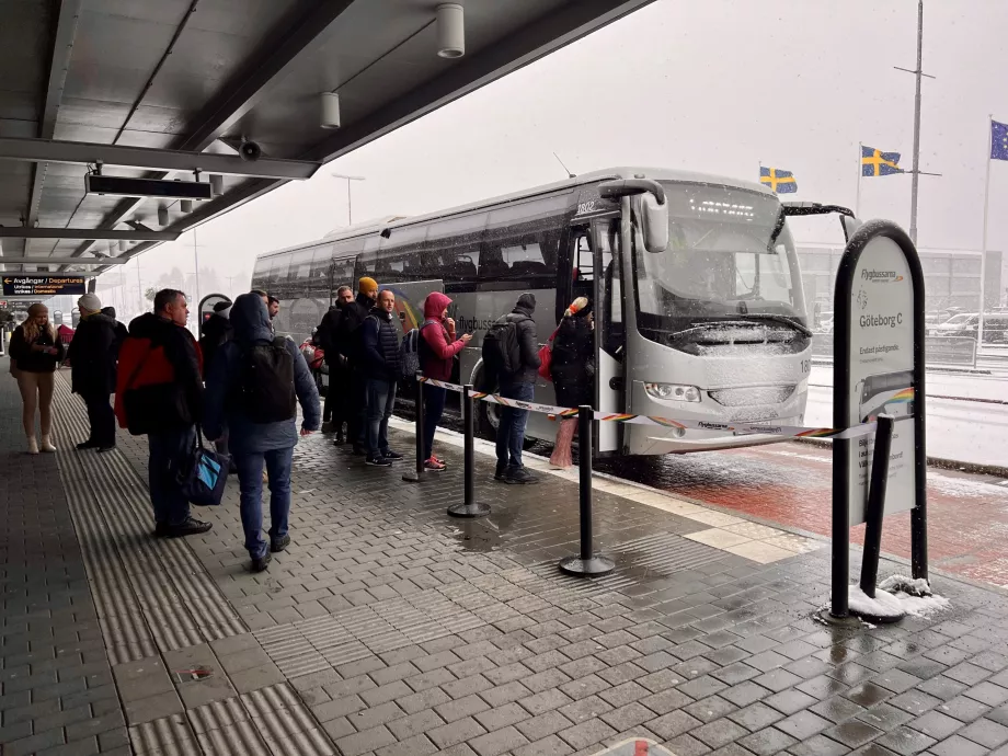 Autobusová zastávka Göteborg GOT