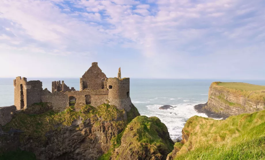 Belfast - hrad Dunluce