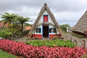Typické domy na Madeire