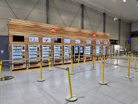 Predajné automaty v termináli 2
