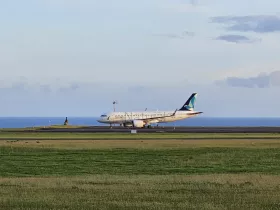 Azores Airlines, Airbus A320 s nápisom "Natural"