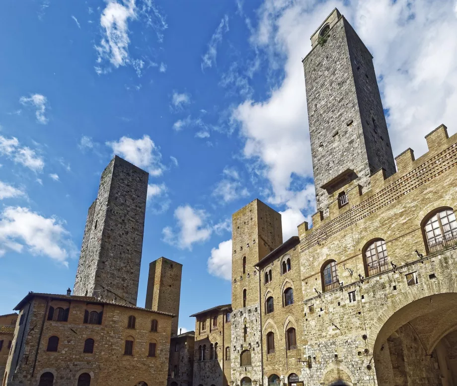 Veže v San Gimignane