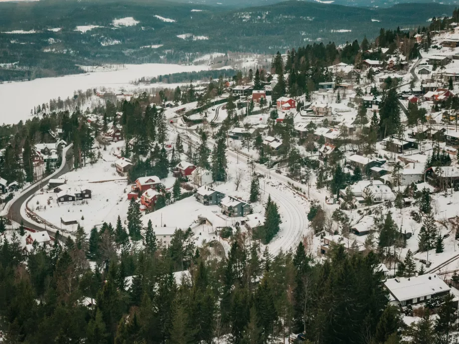 Severská krajina na okraji Osla