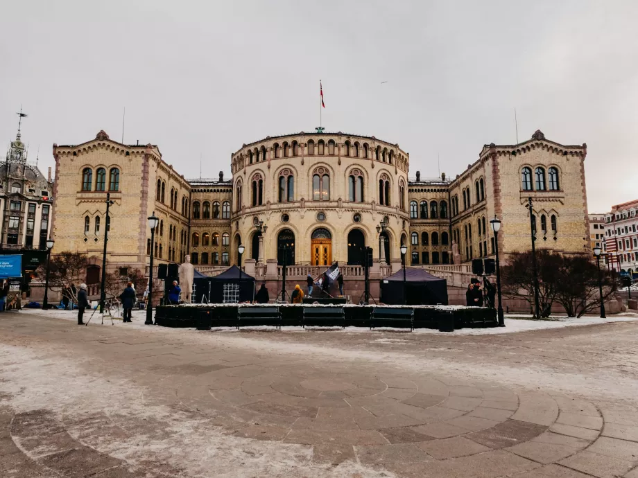 Budova parlamentu v Osle