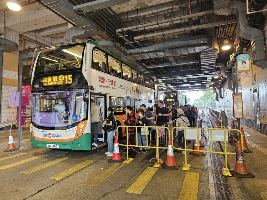 Autobus 15, Victoria Peak