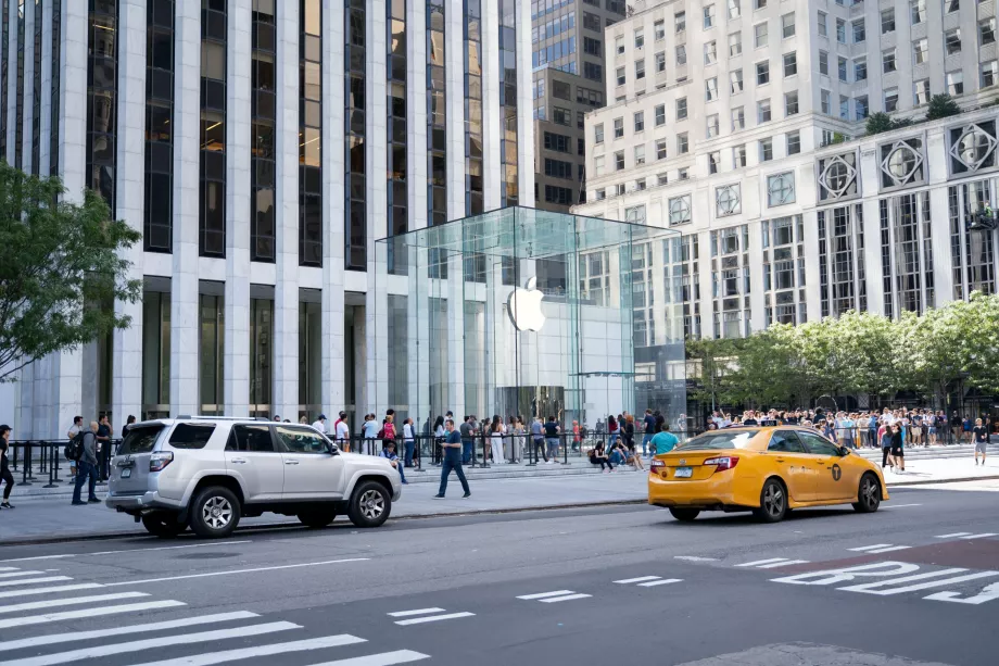 Obchod Apple Store na 5. Avenue