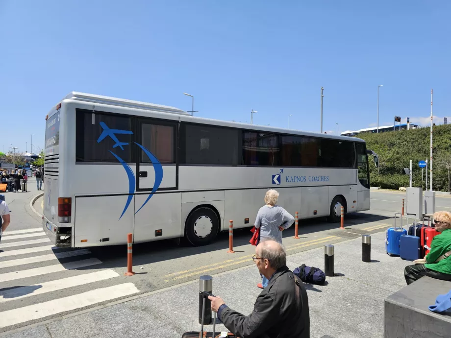 Autobusová zastávka Kapnos