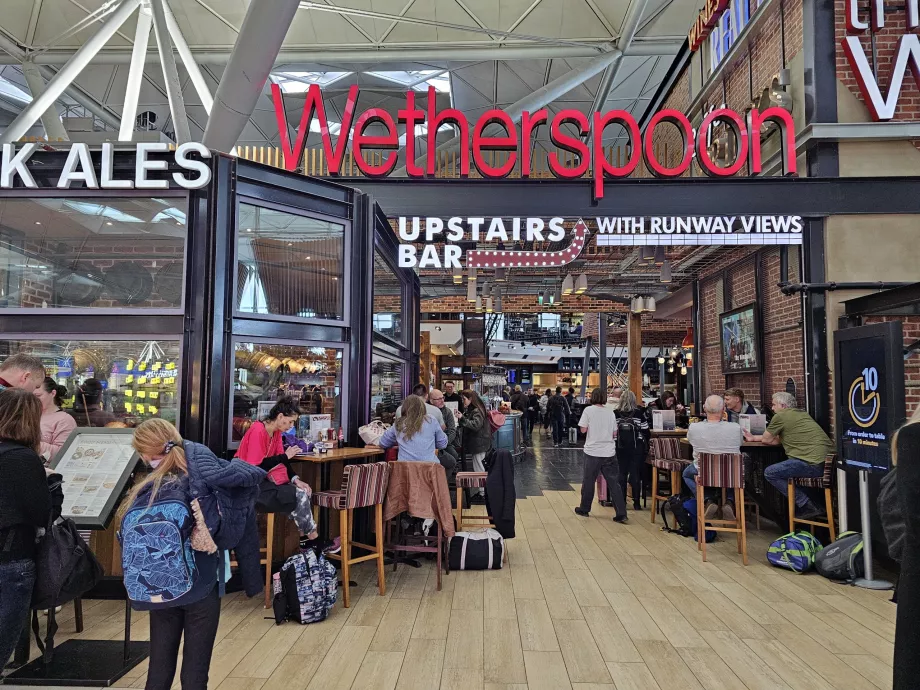 Wetherspoon, tranzitná zóna