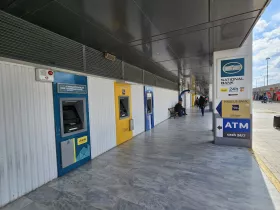 Bankomaty, letisko Heraklion
