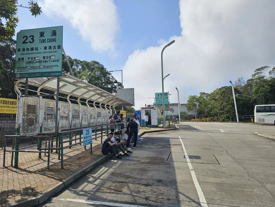 Autobusová stanica Ngong Ping