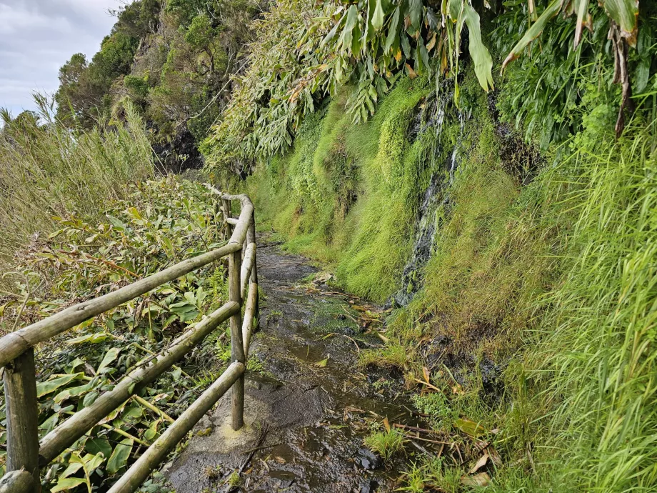 Turistická trasa na Faja de Lopo Vaz