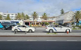 Stanovište taxíkov v prístave Madalena