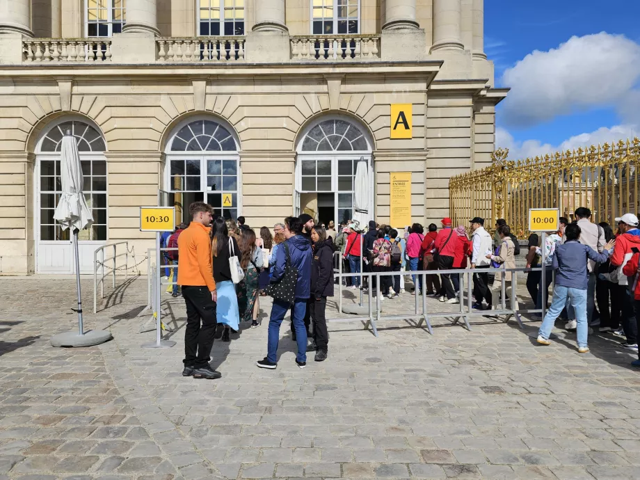 Verejný prístup do Versailles