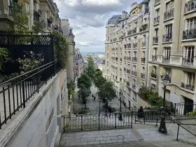 Schody na Montmartre