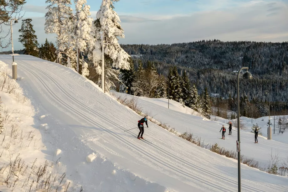 Lyžovanie Holmenkollen