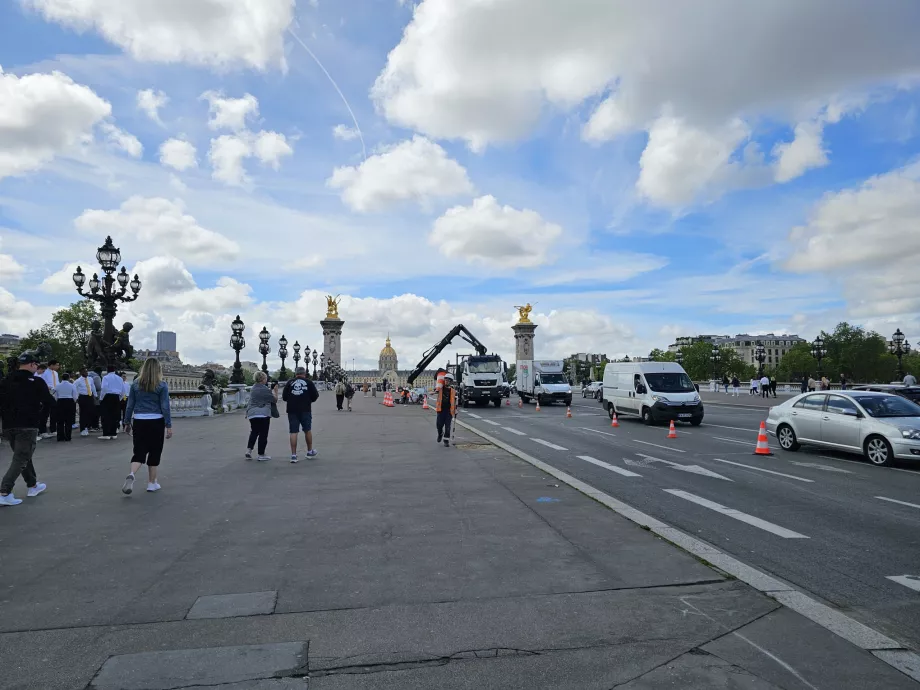 Široký most Pont Alexandre III.