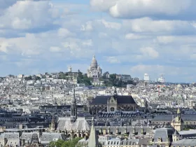 Pohľad na Montmartre z Panteónu