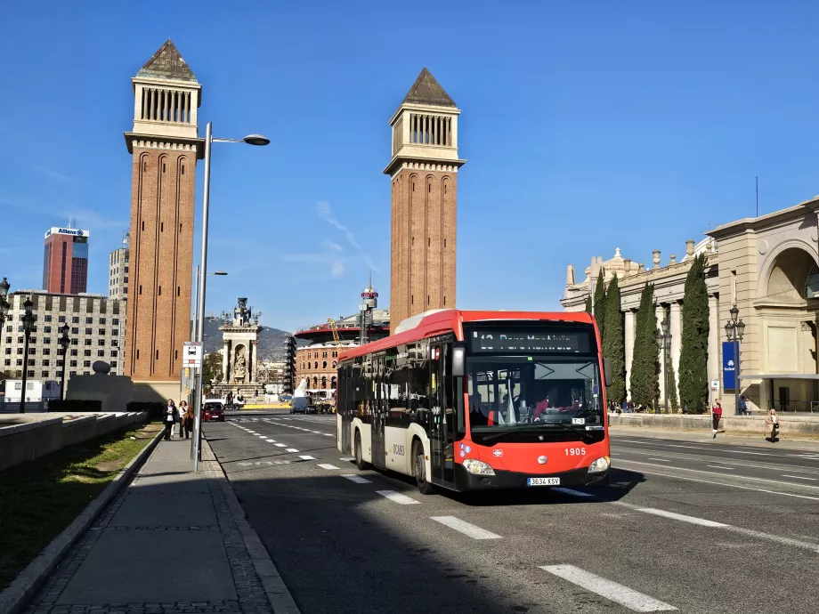 Autobus v Barcelone