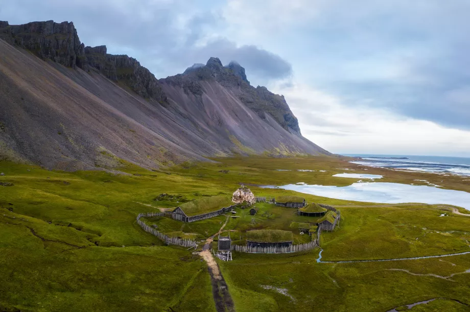 Vikingská dedina Vestrahorn