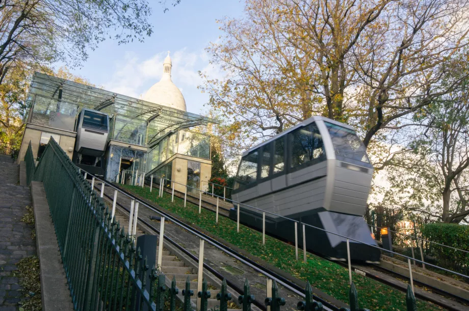 Lanovka na Montmartre