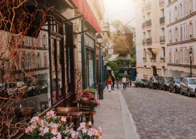 Ulice mesta Montmartre