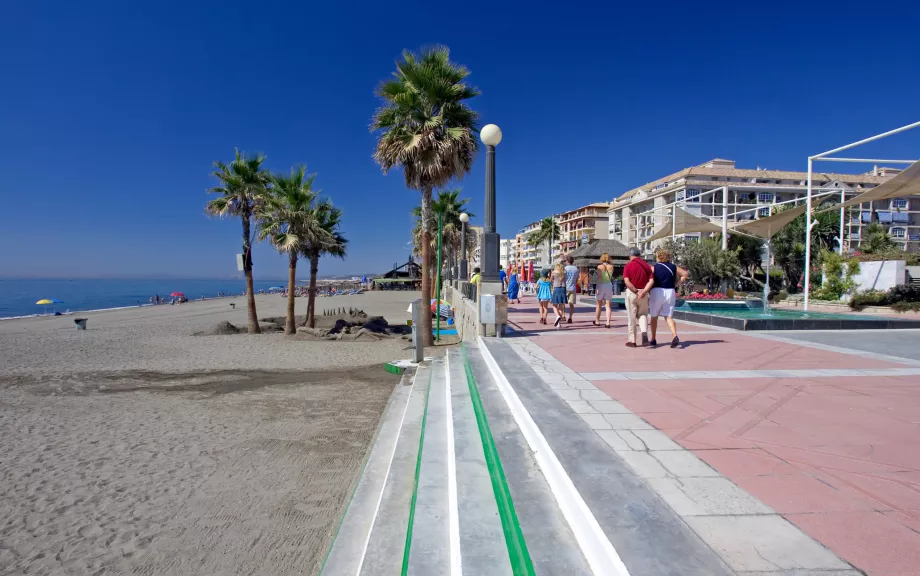 Promenáda v meste Estepona