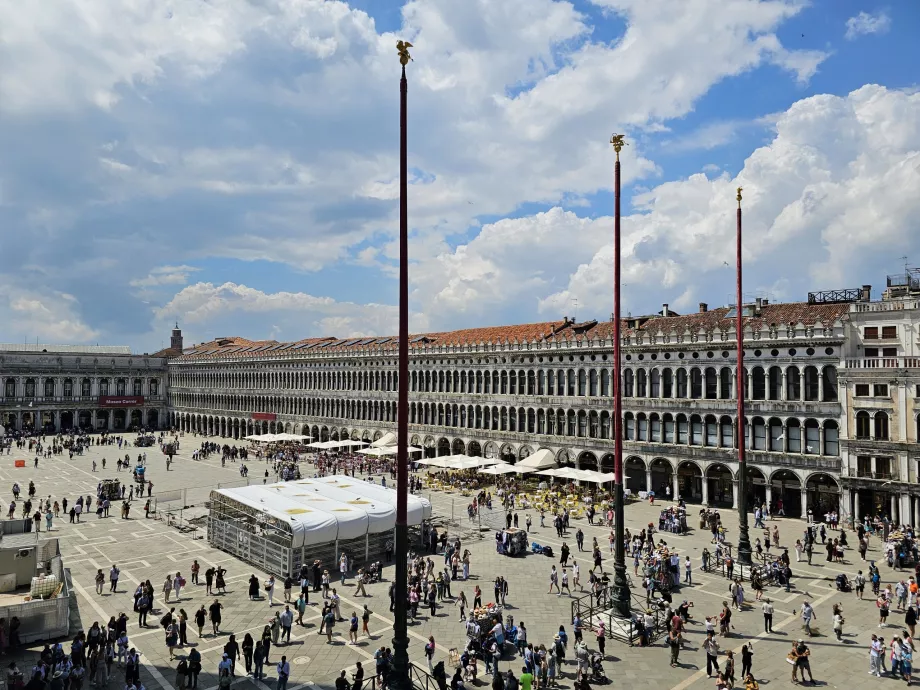 Námestie San Marco, pohľad z galérie