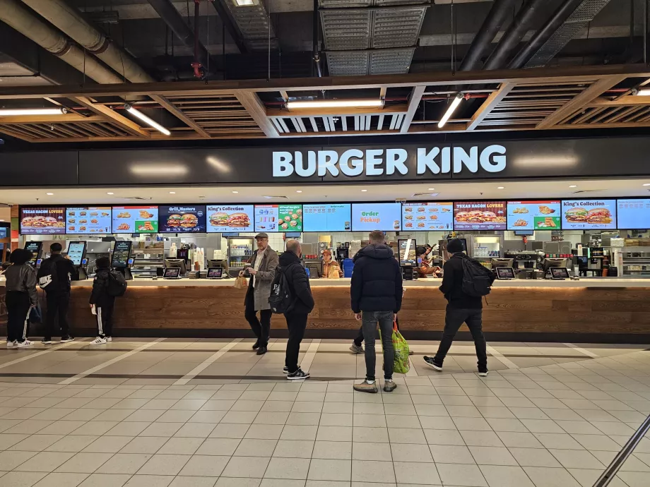 Burger King, Letisko AMS