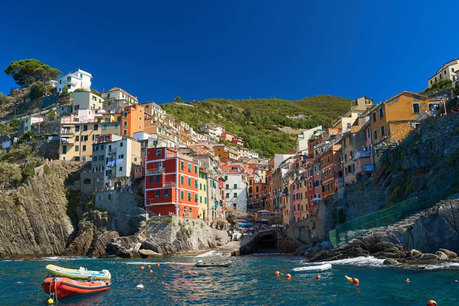 Riomaggiore od mora