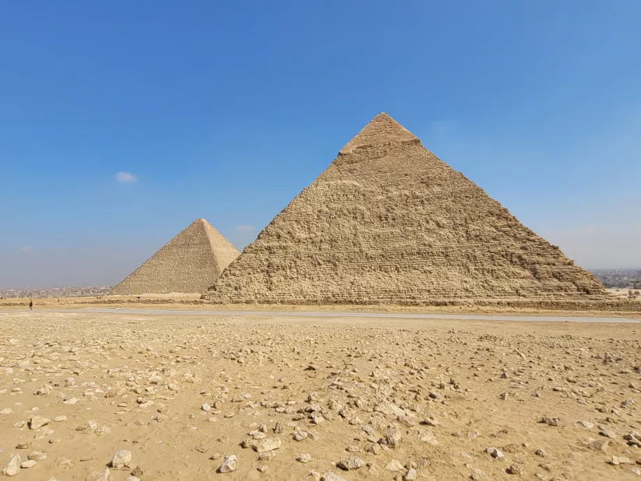 Pyramídy v Gíze