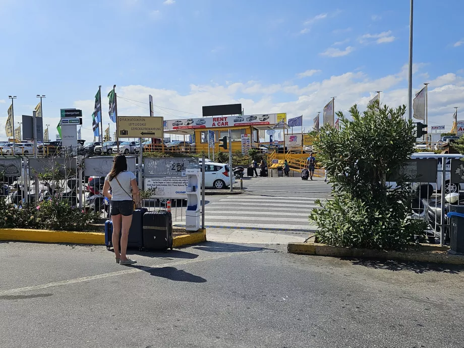 Smer križovania medzimestských autobusov