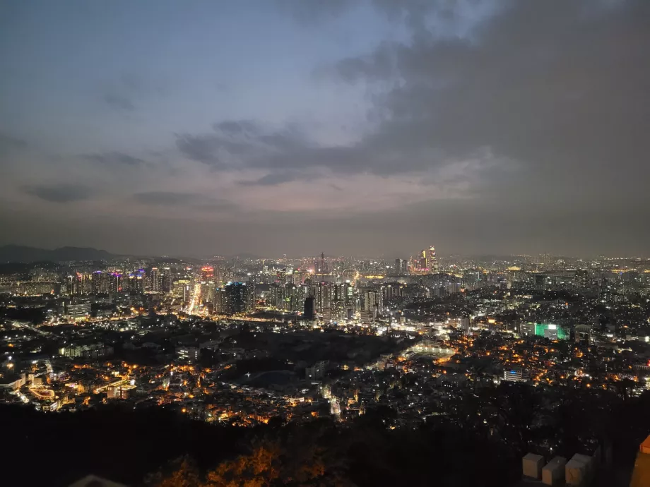 Pohľad z vrchu Namsan