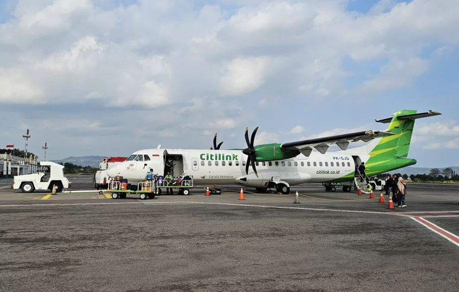 Citilink, ATR72, letisko Yogyakarta JOG