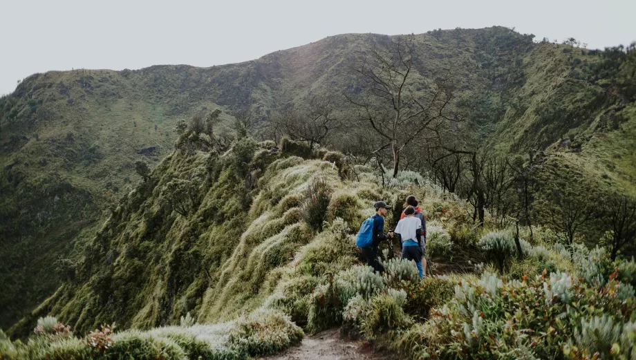 Výstup na horu Merbabu