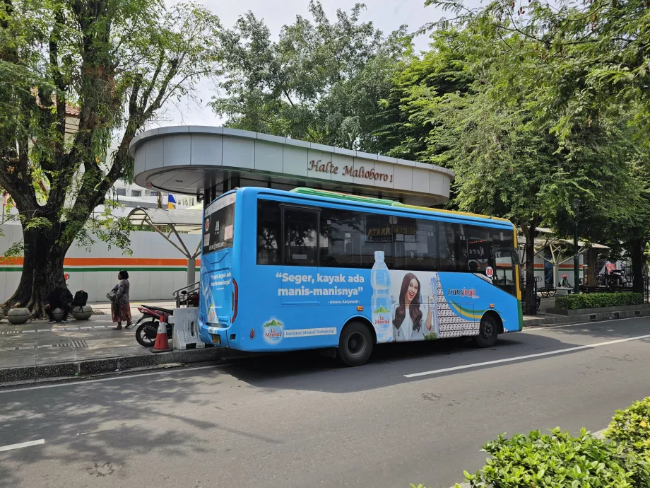 Autobus do Malioboro