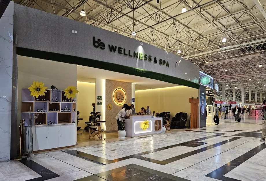 Wellness a sprchy, tranzitná zóna