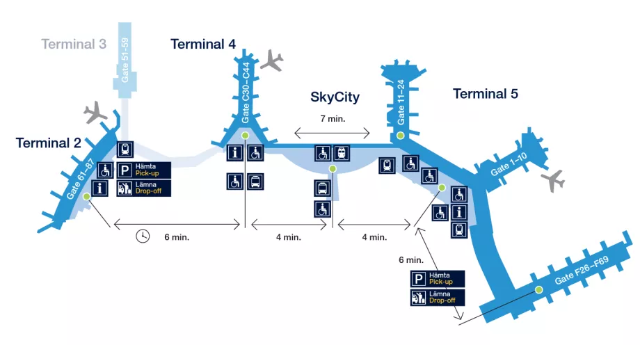 Arlanda Mapa