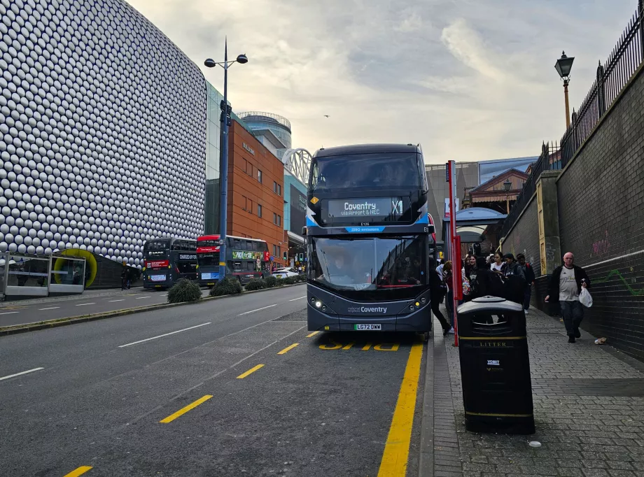 Autobusová zastávka Airport - Moor Street