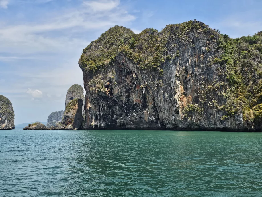 Skalné útvary na Railay