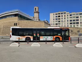 Verejný autobus v Marseille