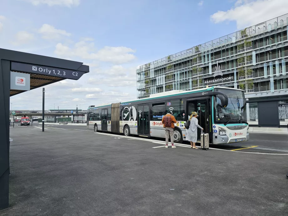 OrlyBus, terminály 1, 2, 3