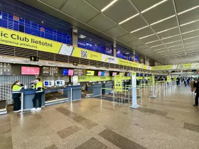 Odbavenie airBaltic na letisku Riga RIX