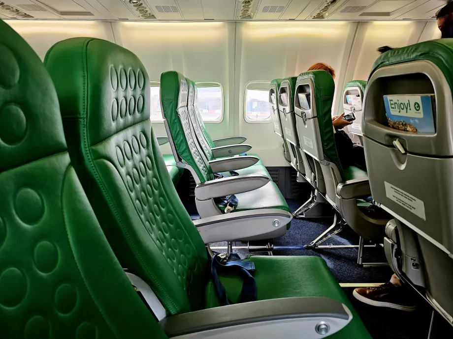 Sedadlá spoločnosti Transavia