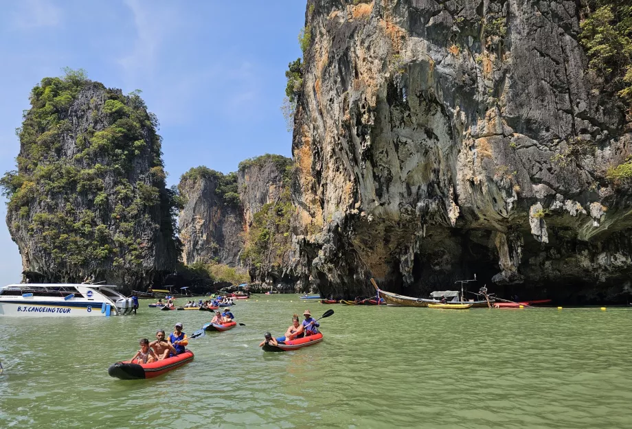 Kajakovanie, Phuket