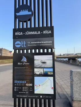 Plavba Riga - Jurmala