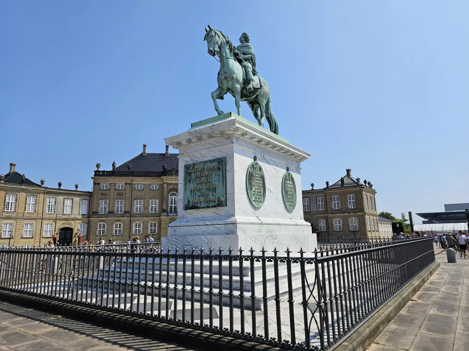 Jazdecká socha kráľa Frederika V.