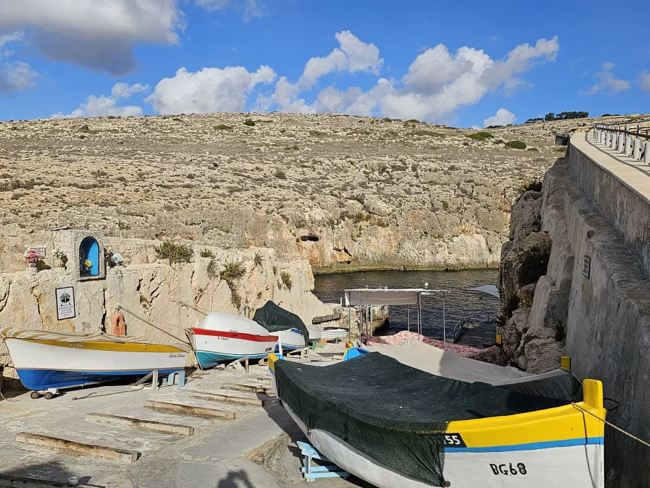 Prístavisko Blue Grotto