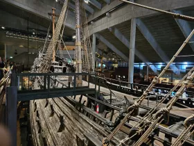 Loď v múzeu Vasa
