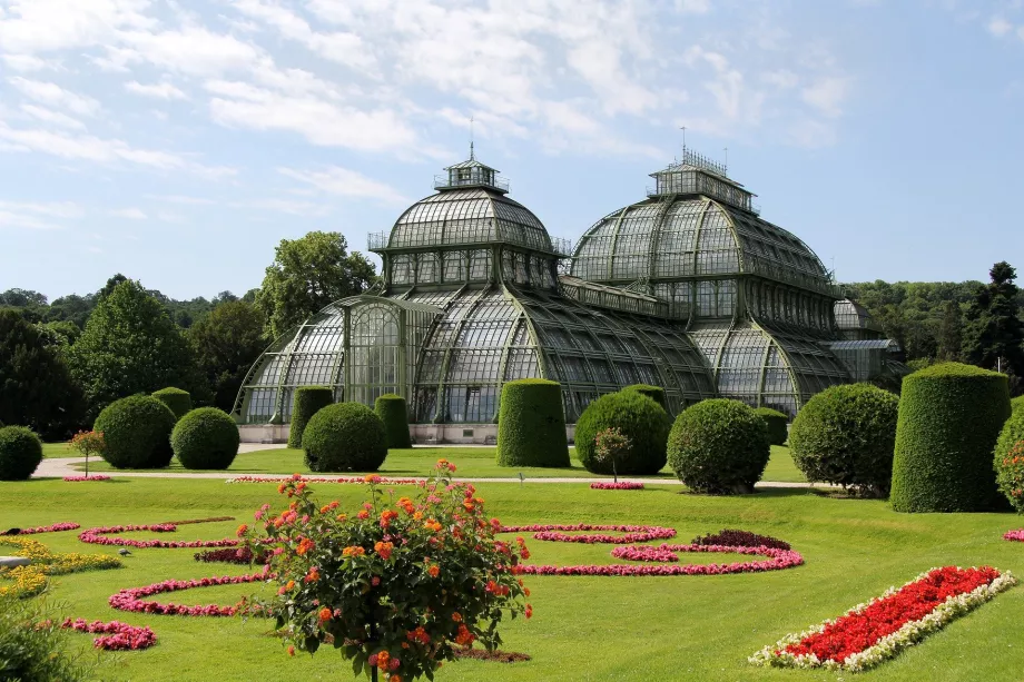 Palmenhaus v Schönbrunne